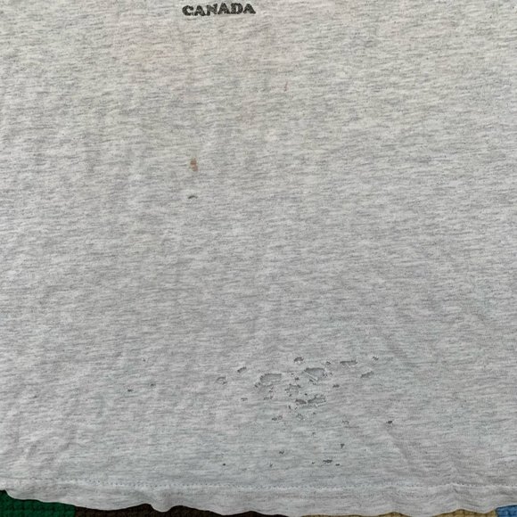 Vintage Thrashed Niagara Falls Ontario Canada Tee Heather Distressed Soft - Picture 8 of 16